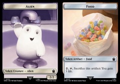 Alien (2) // Food (25) Token - Foil